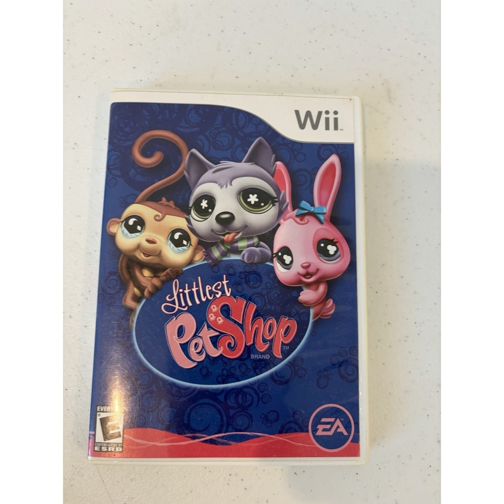 Nintendo Wii Littlest Petshop E-Rated Video Game Complete With Manual CIB
